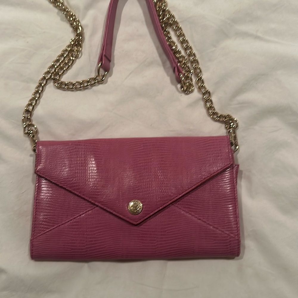 Rebecca minkoff pink over the shoulder bag